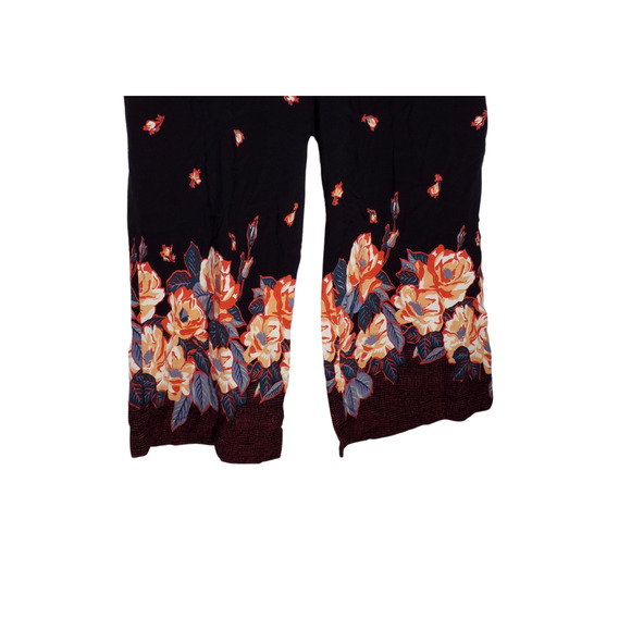 Ett:twa Anthropologie Women’s Pants Cropped Pockets Wide Leg Pull On Size XS - Picture 2 of 8